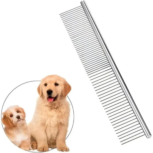 Stainless Steel Dog Grooming Metal Comb, - MyPetDollar.com