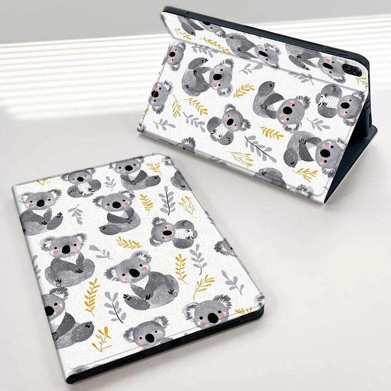Cartoon Animals Cute Tablet Case For Honor - MyPetDollar.com