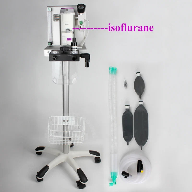 Anesthesia Ma with Cart Animal Cat & Dog Veterinary Equipment