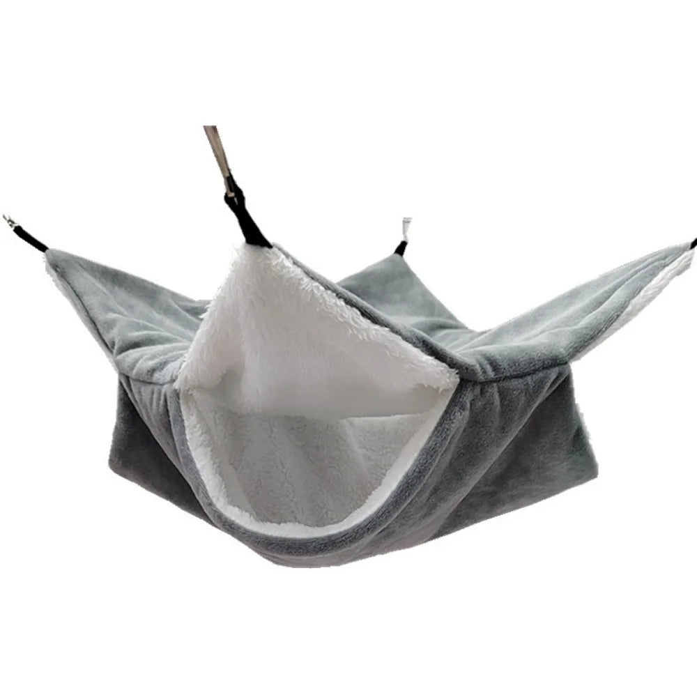 Pet Warm Bed Double-layer Hamster Hammock – 3 Colors