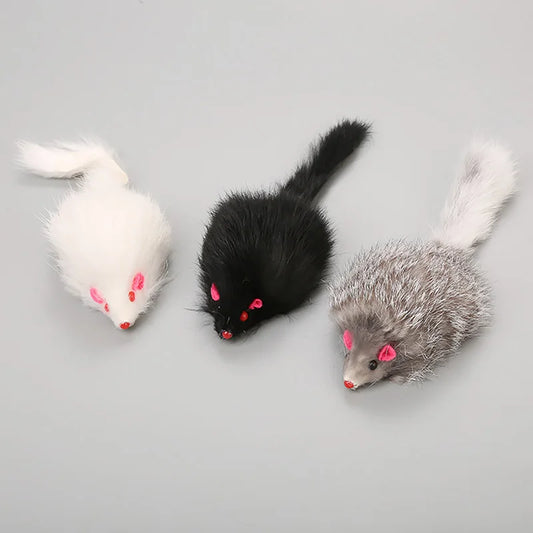 1pc False Mouse Cat Pet Toys Cat Long-haired - MyPetDollar.com