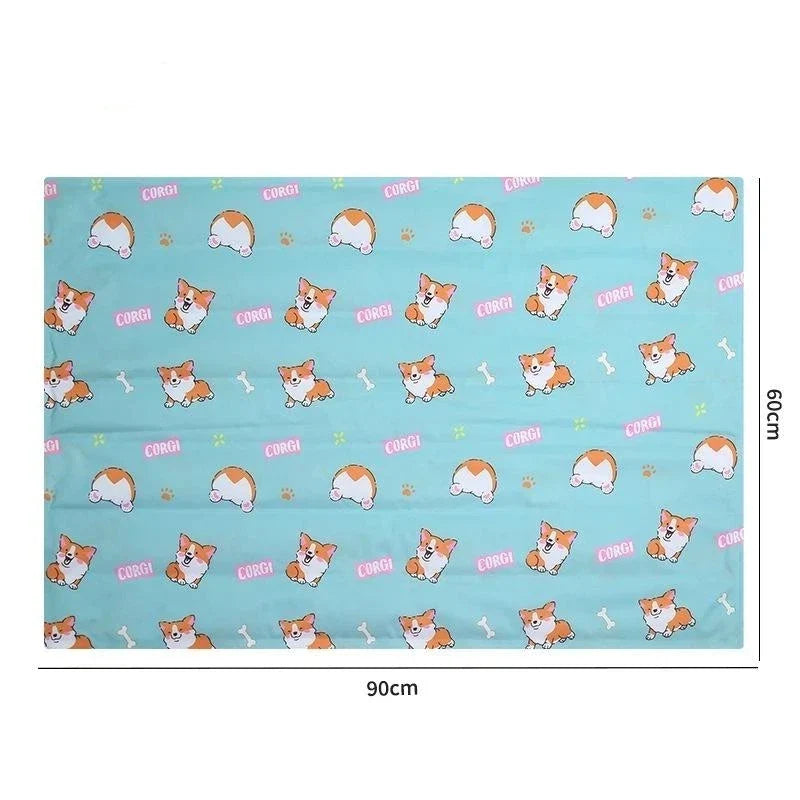 Reusable Pet Cooling Mat Waterproof Gel Pad