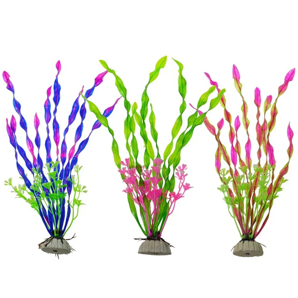 Aquarium Artificial Decor Plants Simulation - MyPetDollar.com