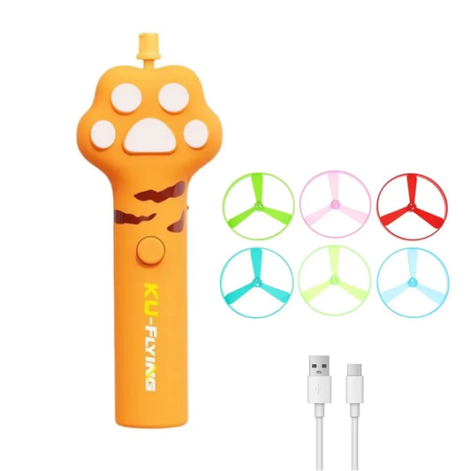 Electric Cat Flying Disc Toy USB - MyPetDollar.com