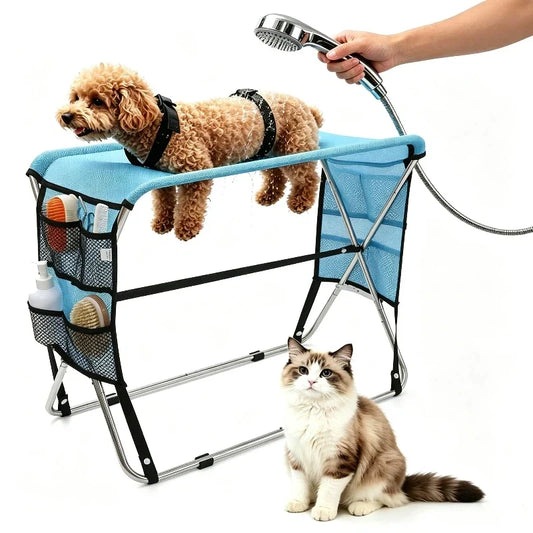 Pet Grooming Hammock Folding Anti‑scratch - MyPetDollar.com