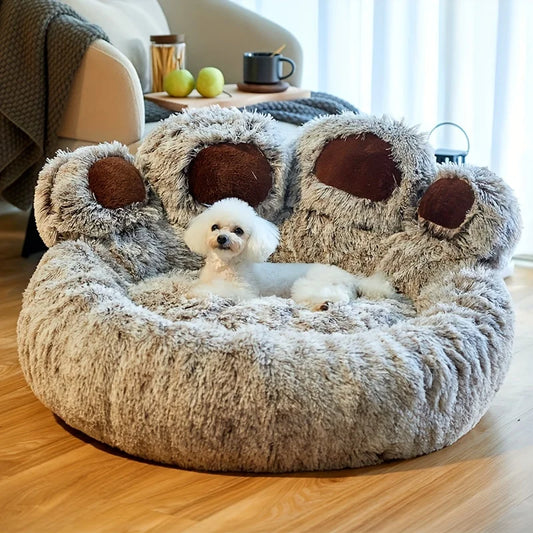 2027 Dog Bed Cat Pet Sofa Cute Bear Paw - MyPetDollar.com