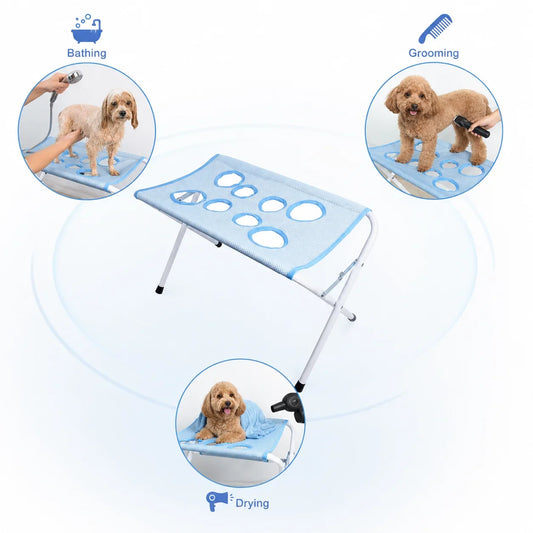 Foldable Pet Grooming Table Adjustable Dog - MyPetDollar.com