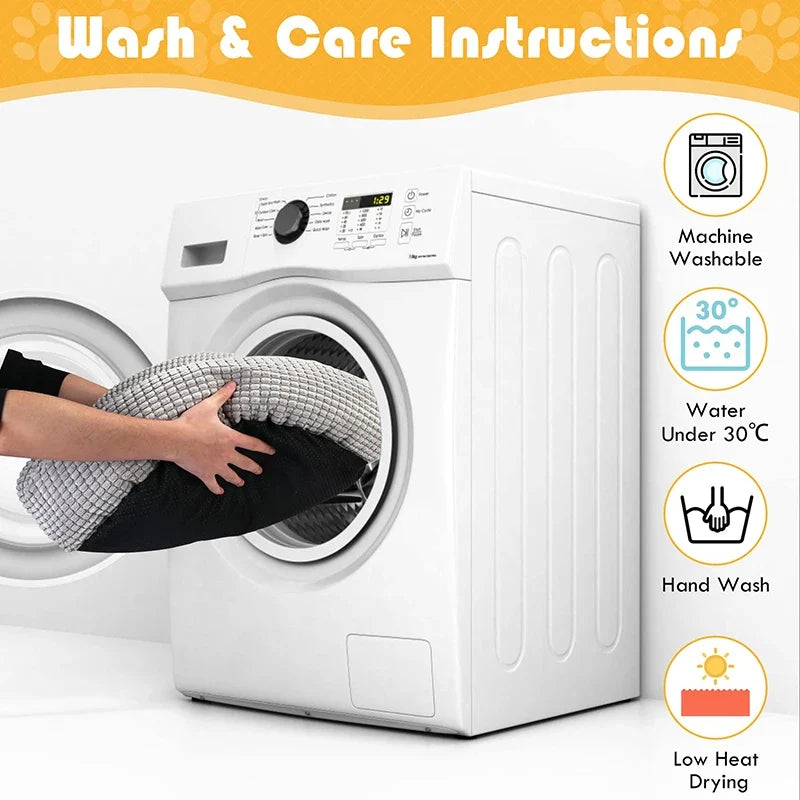 Benepaw Cozy Dog Bed Hooded Fluffy - MyPetDollar.com