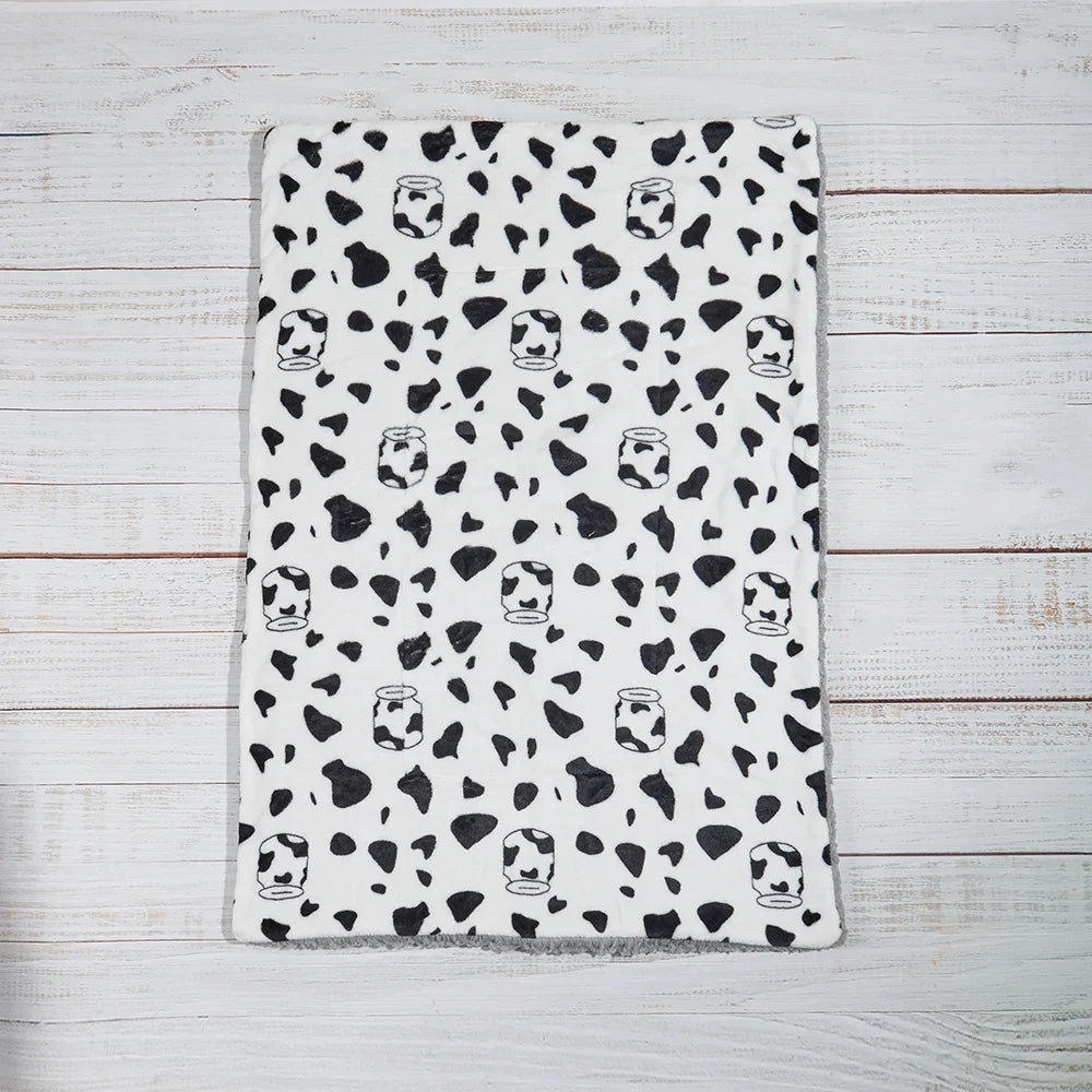 Winter Warm Pet Bed Mat Flannel Dog Cushion - MyPetDollar.com