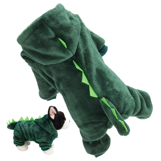 2026 Dinosaur Cat Clothes Dog Pet Dinosaur - MyPetDollar.com