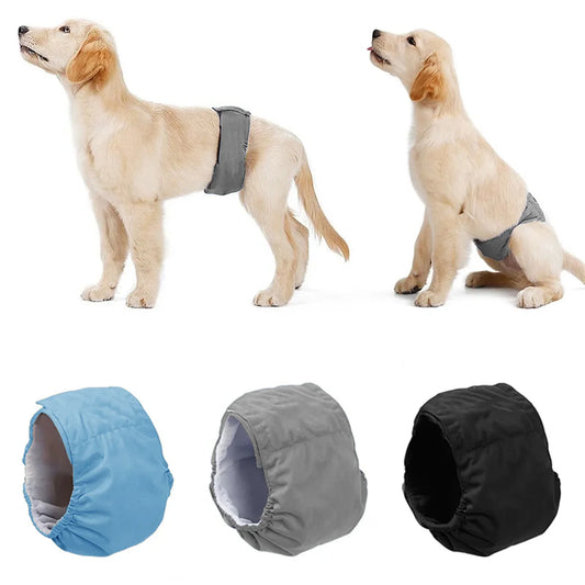 3Pack Male Dog Belly Band Waterproof - MyPetDollar.com