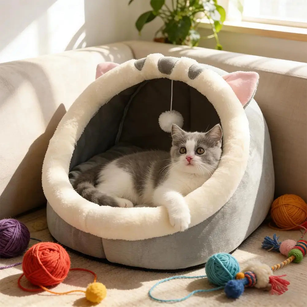 2026 Winter Cute And Soft Cat House Super - MyPetDollar.com