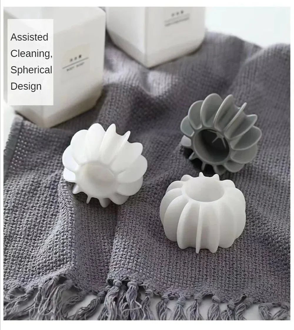 Silicone Laundry Ball Reusable Apparel Hair Cleaning Tool Pet – view 3
