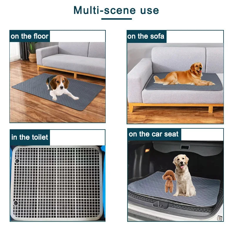 Dog Pee Pad Blanket Reusable Absorbent - MyPetDollar.com
