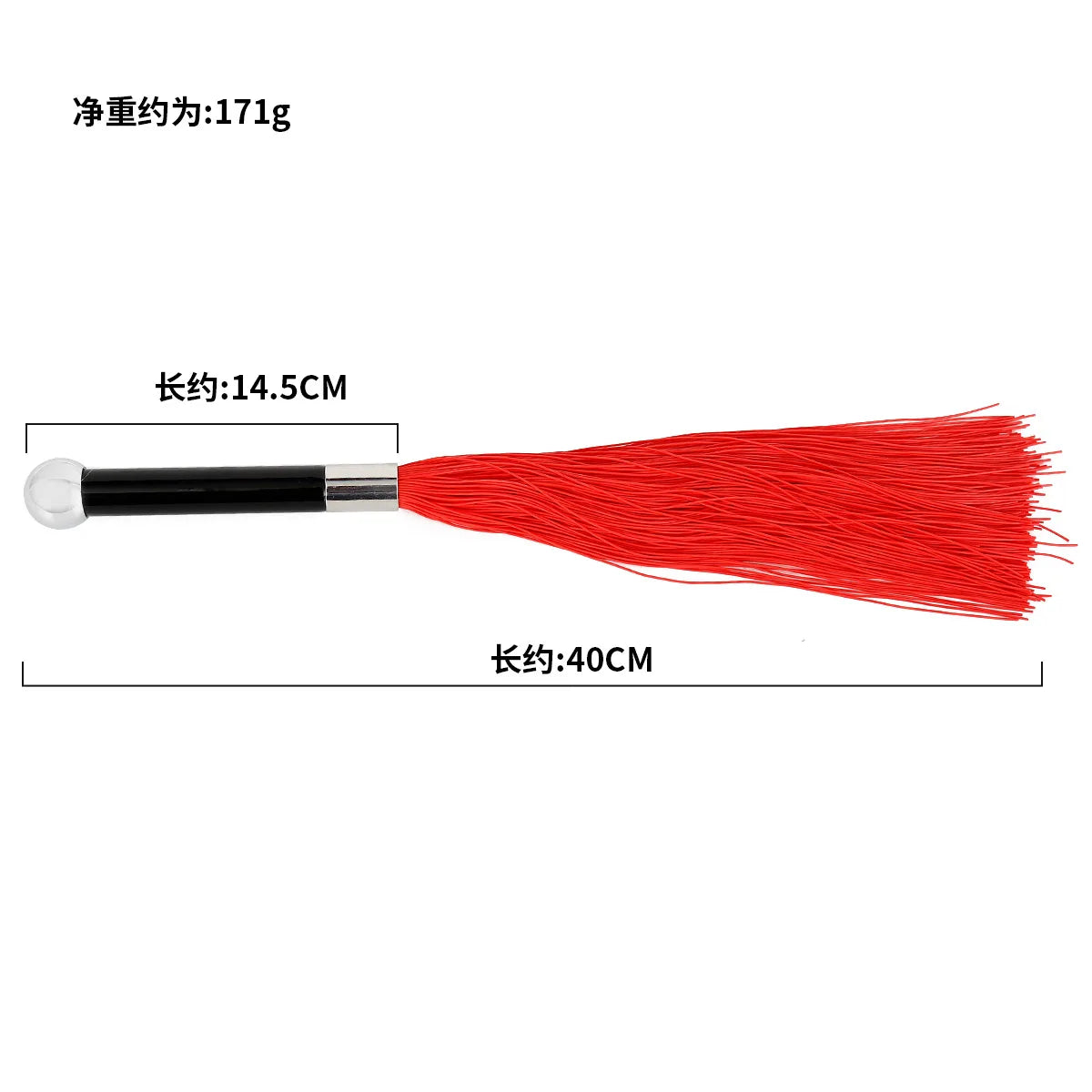 38CM Genuine Silicone PU leather Horse Whip, - MyPetDollar.com