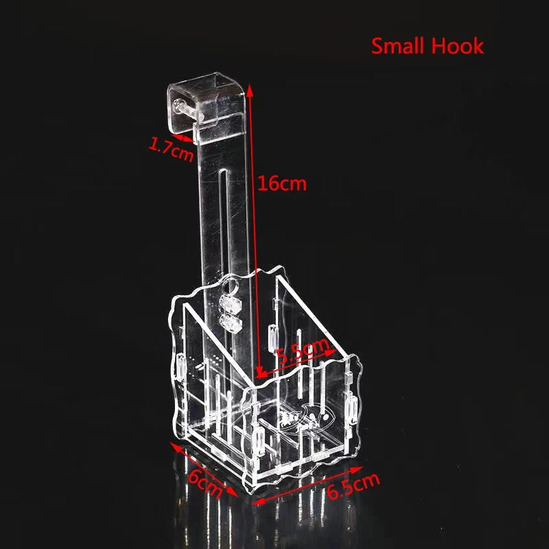 Hanging Fish Tank Crystal Acrylic Pot Polka - MyPetDollar.com