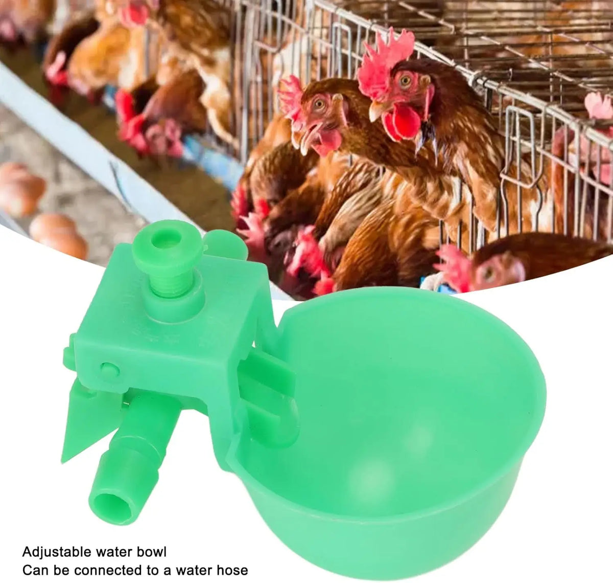 5-20 Sets Green Chicken Waterer Automatic - MyPetDollar.com