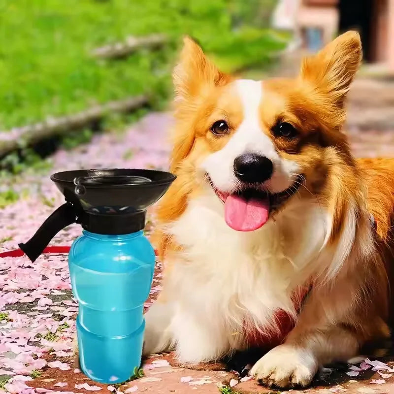 500ml Outdoor Squeeze Portable Pet Dog Water - MyPetDollar.com