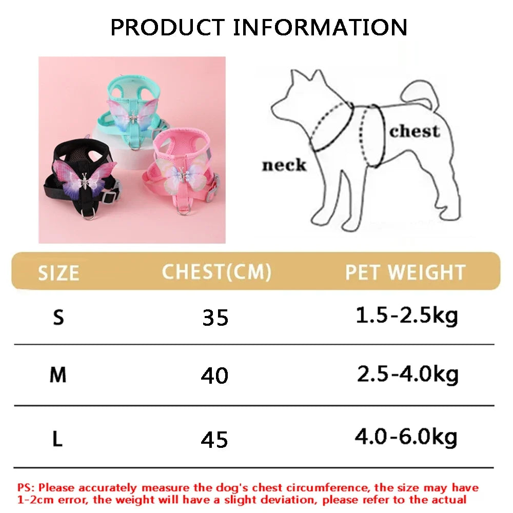 New Breathable Cute Cat Harness Set - MyPetDollar.com