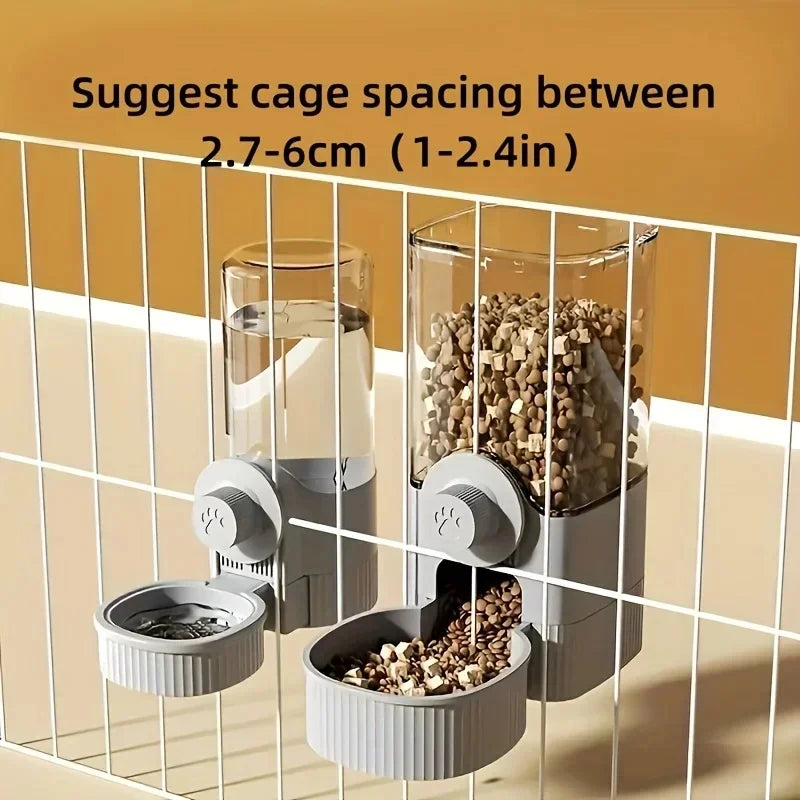 2-in-1 Hanging Automatic Pet Feeder Water - MyPetDollar.com