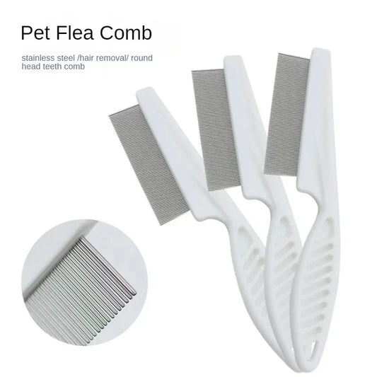 Pet Flea Removal Comb Stainless Steel Dense - MyPetDollar.com