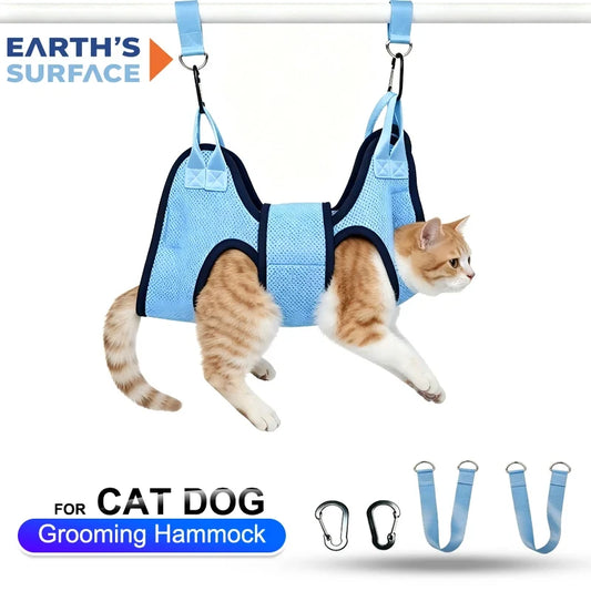 Pet Grooming Hammock With Security Strap - MyPetDollar.com