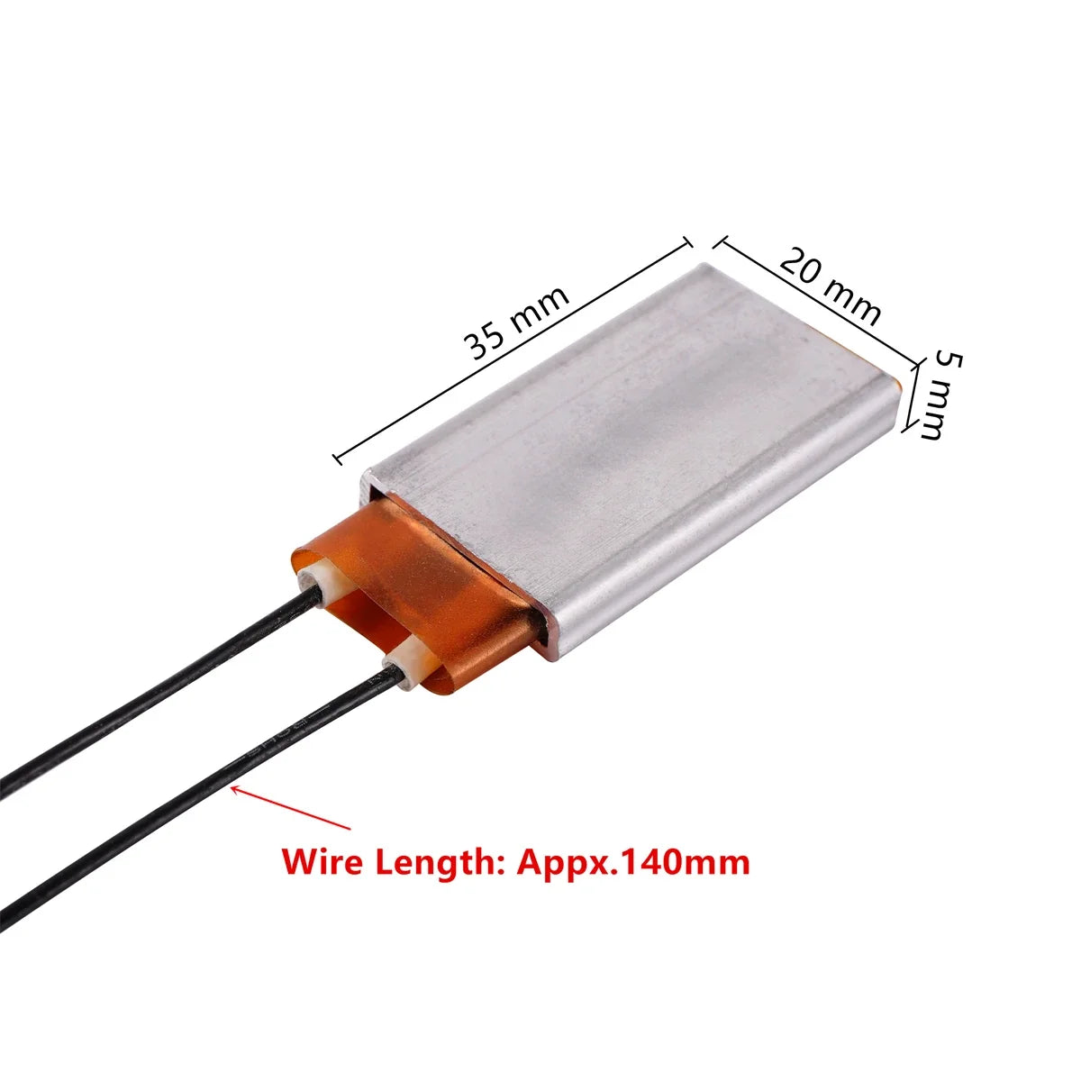 2Pcs PTC Heating Element 220V/12V 0-220 - MyPetDollar.com