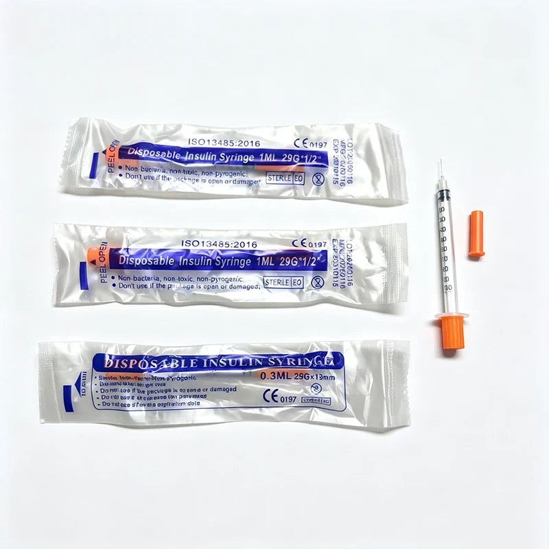 200/300pcs 29G disposable syringe with - MyPetDollar.com