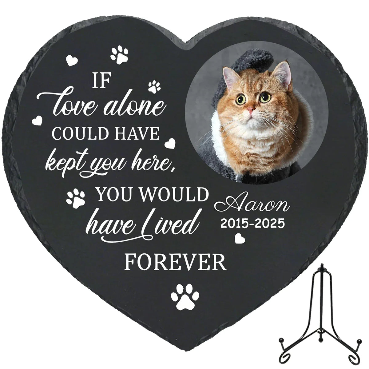 Personalized Pet Memorial Stone,Custom Cat - MyPetDollar.com