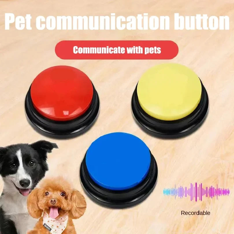 Dog Button Record Talking Pet Communication - MyPetDollar.com