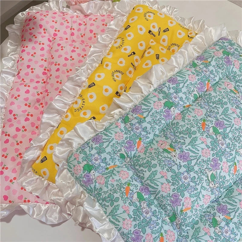 Summer New Pet Lace Ice Cushion Washable - MyPetDollar.com