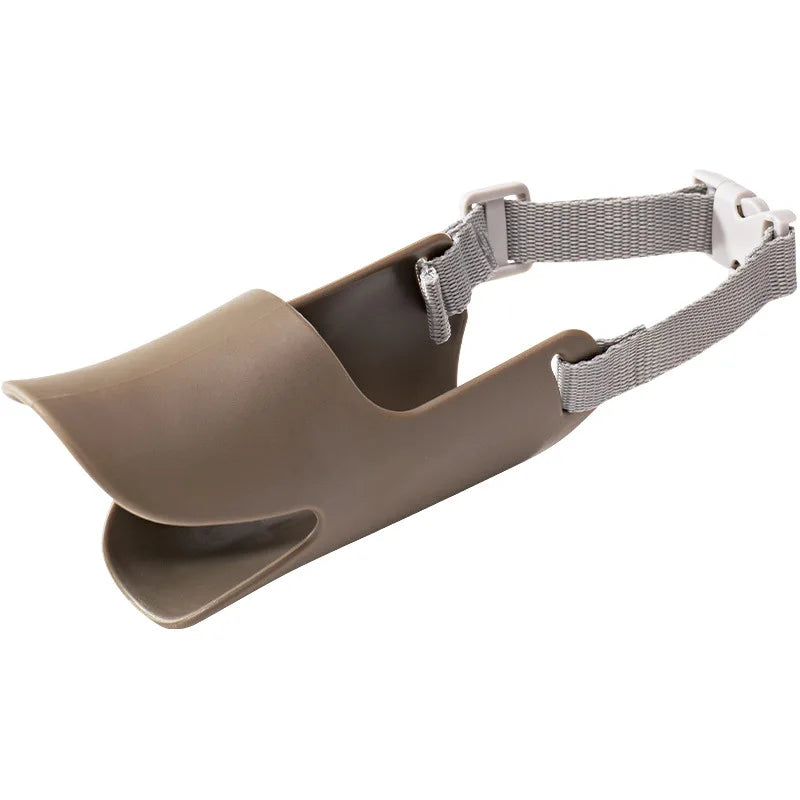 Adjustable Dog Silicone Duck Muzzle Anti - MyPetDollar.com