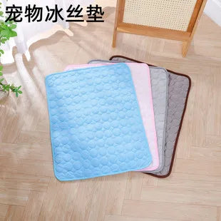 Pet Summer Ice Silk Mat Cooling Sleeping Mat - MyPetDollar.com