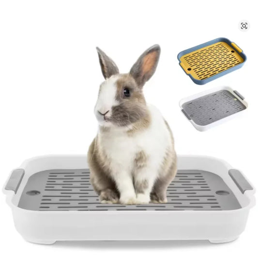 Rabbit Litter Box Small Pet Toilet Tray - MyPetDollar.com