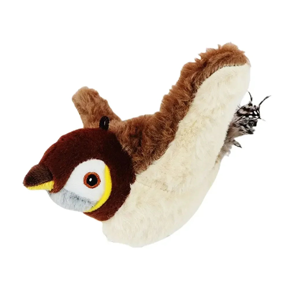 Electric Fluttering Bird Cat Toy, Interactive