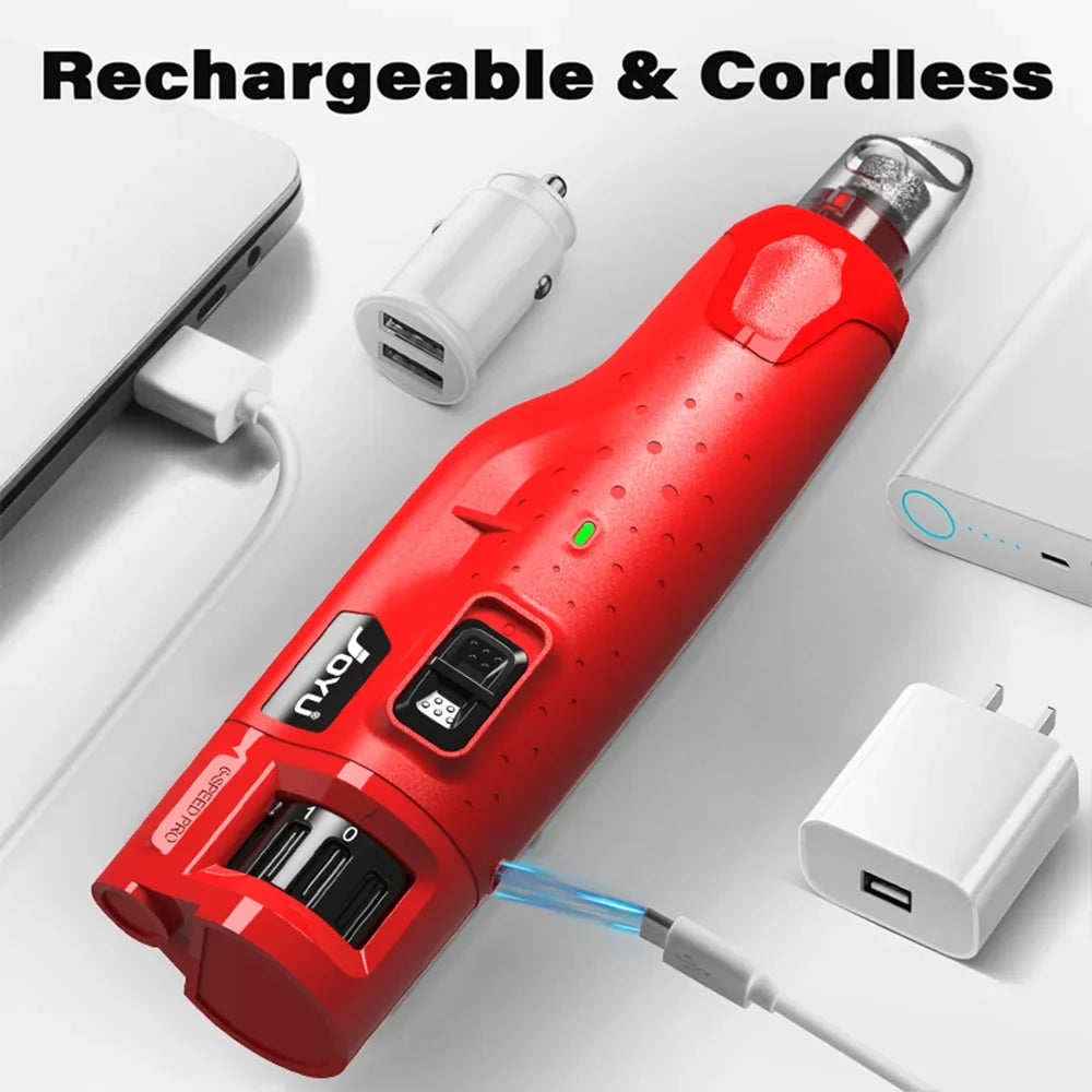 Dog Nail Grinder Dustproof with 2 LED Light - MyPetDollar.com