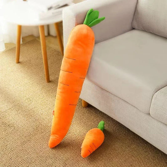 Dog Toy Pet Carrot Plush Vegetable Chew (3 colors)