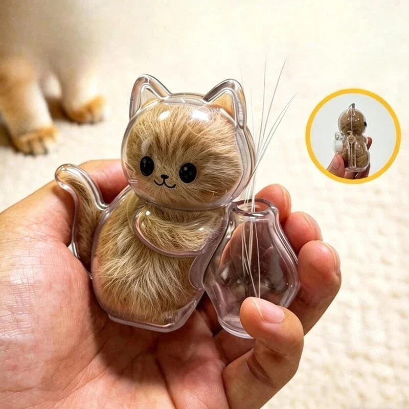 Fridge Magnet Cat Hair Keepsake Clear - MyPetDollar.com