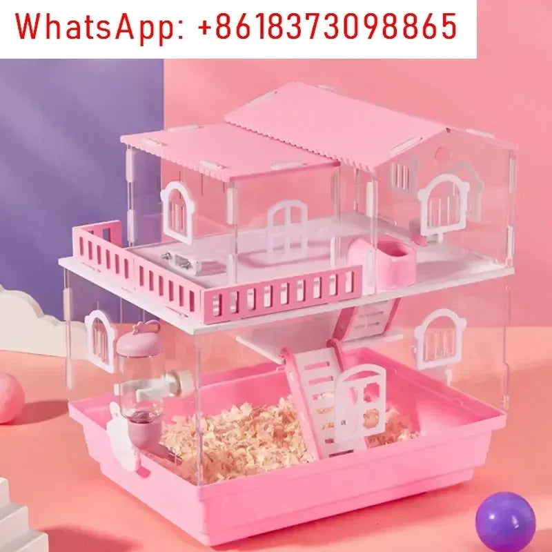 2/3 Layer Acrylic Pet Hamster Cage - MyPetDollar.com