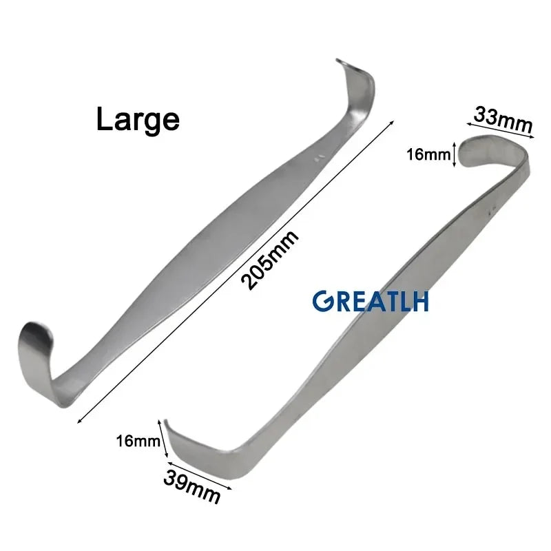 Farabeuf Thyroid Retractor Orthopedic Pet Instrument Stainless – 3 Colors