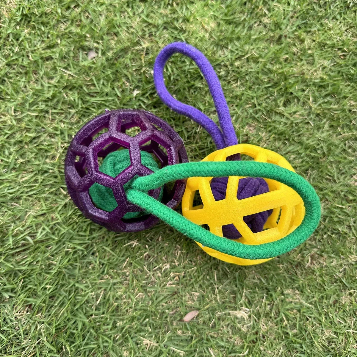 Durable Hollow TPR Dog Chew Ball With - MyPetDollar.com