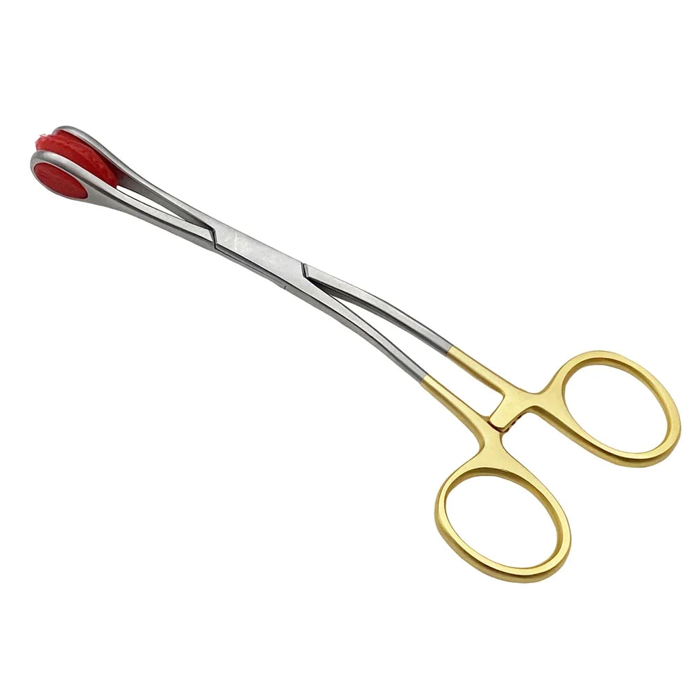 Stainless Steel Pet tongue forceps with - MyPetDollar.com