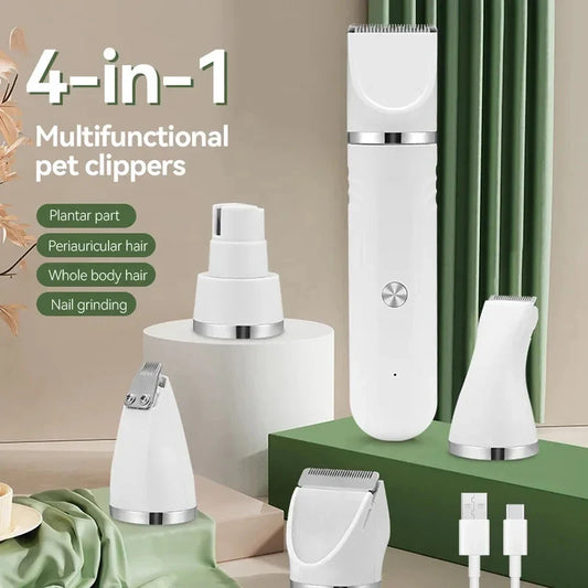 USB Rechargeable 4 in 1 Electric Pet Hair - MyPetDollar.com