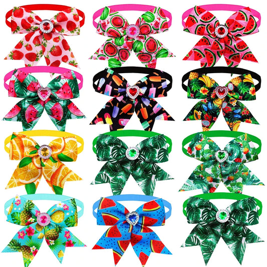 50/100pcs Small Dog Accessories Dog Bowtie - MyPetDollar.com