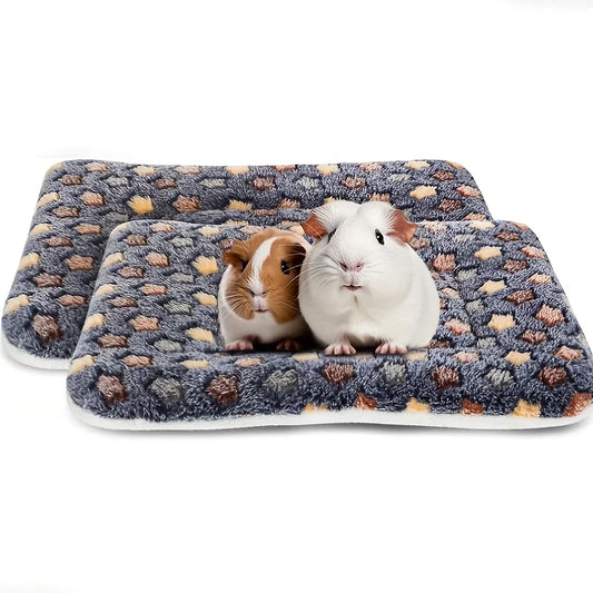 2PCS Guinea Pig Bed Soft Plush Rectangular - MyPetDollar.com