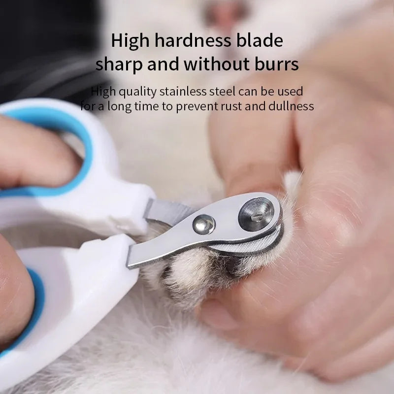 Professional Circular Hole Cat Nail Scissors – view 4
