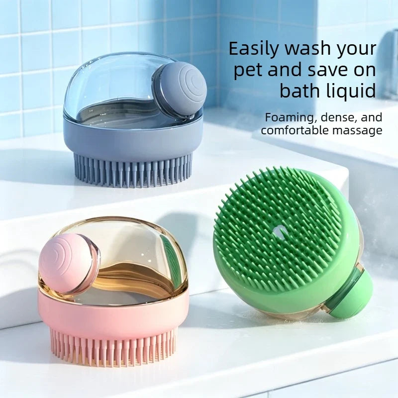 1PC Pet Bath Massage Glove Brush Cat - MyPetDollar.com