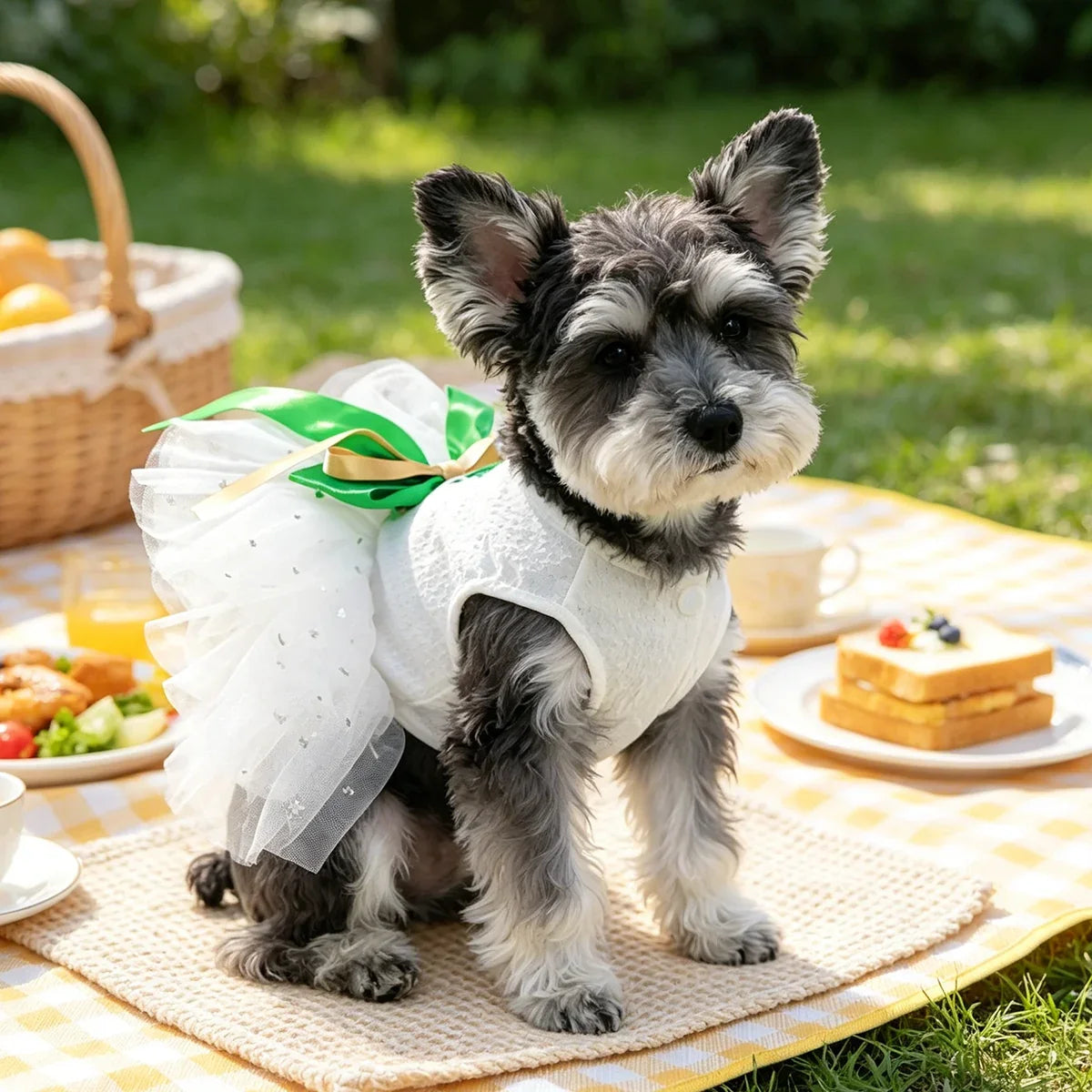 Clover Tutu Pet Dress, St. Patrick's Puppy - MyPetDollar.com