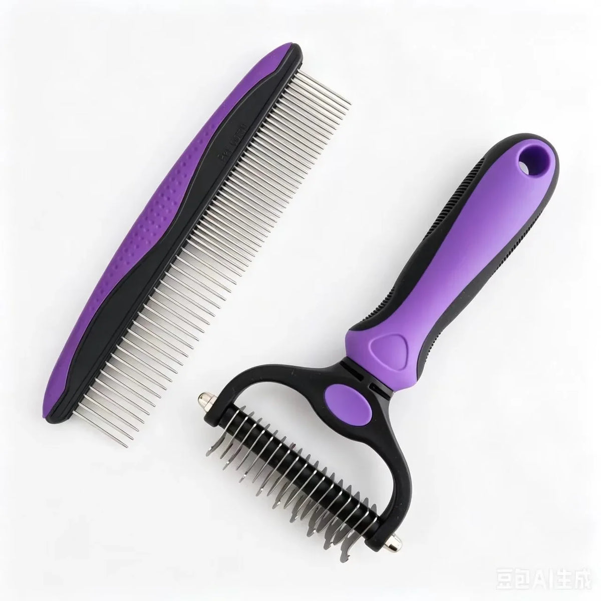 Pet Knot Comb, Dog Hair Removal 2-in-1 – Dog Supplies