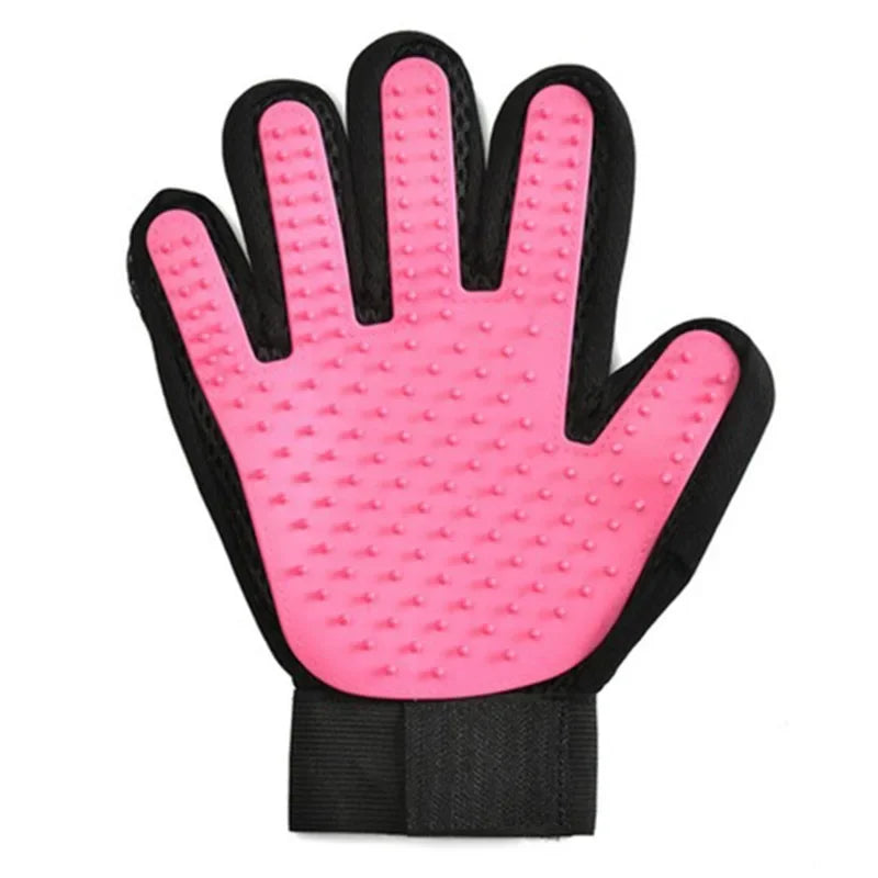 Pet Grooming Glove Gentle Efficient Hair Remover Mitt Cat – Cat Supplies